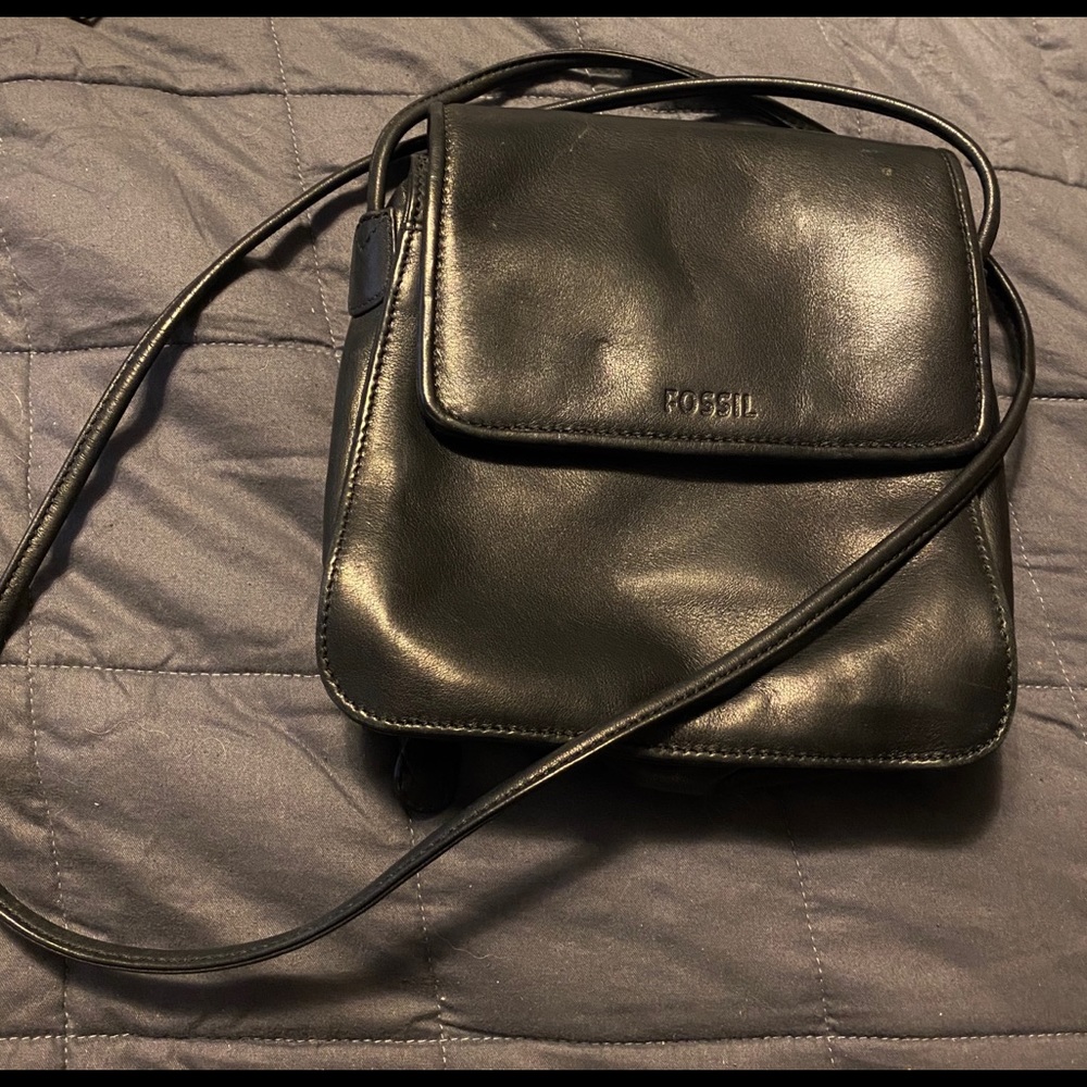 Fossil Black Crossbody Bag